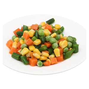 Precio directo de fábrica IQF verduras mixtas naturales congeladas/sin aditivos forma de cubo congelado verduras congeladas mixtas - Product Image 1