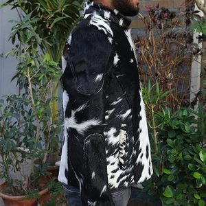 แจ็กเก็ตขนวัวแท้สำหรับผู้ชายใส่สบายหลากสีมาใหม่ทันสมัยพร้อมแจ็กเก็ตขนวัวแท้สำหรับผู้ชาย - Product Image 6