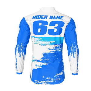 Maillots de Motocross Offroad Personnalisables Maillot de Course MX à Manches Longues pour Hommes et Femmes Cross Country Race Fit Sportswear - Product Image 2