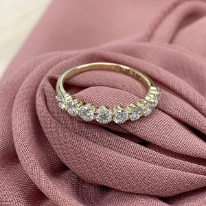 แหวนเพชรสำหรับปลูกในห้องปฏิบัติการทรงกลมสี D แหวนเงินสเตอลิง925สวยของขวัญที่ตัดได้อย่างดีเยี่ยม VVS สำหรับงานแต่งงานของเธอ - Product Image 4