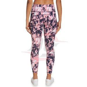 2024 New Arrival Women's <b>High</b> <b>Waist</b> Yoga Pants Solid Pattern Fitness <b>Leggings</b> Elastic <b>Waist</b> Closure Quick Dry Breathable <b>Tummy</b> - Product Image 3