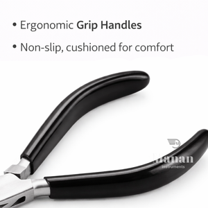 Pince à bec en nylon en acier inoxydable pour la fabrication de bijoux, outil de redressement de fil sans rayures - Product Image 3