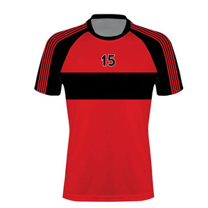 GAA gaelic เสื้อเจอร์ซีย์ฝึกซ้อมฟุตบอลเสื้อกีฬารัดรูปพิมพ์ลายเสื้อซับลิเมตถัก - Product Image 1