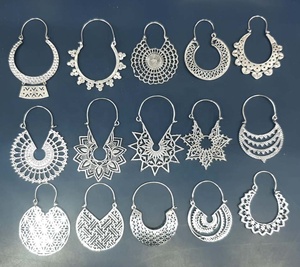 GS ต่างหูห่วงโลหะห่วงห่วงสไตล์อินเทรนด์ที่มีรูปลักษณ์งดงามเครื่องประดับโลหะผสมสำหรับผู้หญิงที่ดีสำหรับ Gifting-GC-ER-326 - Product Image 1