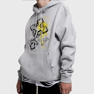 Lujo 100% algodón 500gsm Heavyweight Oversized Men's Hoodies con logotipo personalizado Streetwear Sudaderas con capucha en blanco - Product Image 5