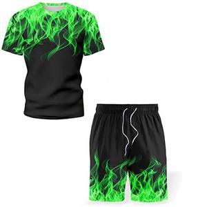 Conjunto de pantalón corto personalizado para hombre, conjunto de dos piezas, alta calidad, sublimación, nuevo diseño, para correr, verano, venta al por mayor - Product Image 2