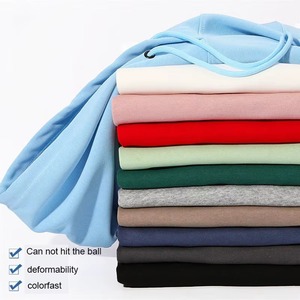 Customized Embroidery Logo Hooded Sweater Men's Loose Size Autumn Cotton Sweatshirt High Quality <b>Tops</b> Male Hip Hop Pullover - Product Image 1
