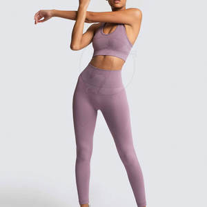 Ensemble de yoga léger sur mesure pour femmes Ensemble de yoga pour femmes sans manches Ensemble de yoga pour femmes le plus vendu Ensemble de yoga pour femmes - Product Image 3