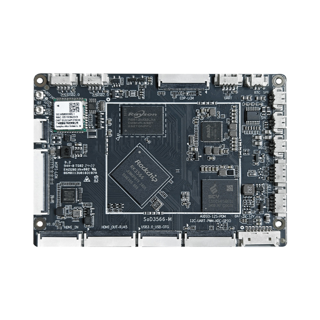 Rockchip RK3566 Development Board Industrial Control Digital Signage Android OEM ODM Development Board