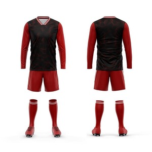 Maillots de football pas cher SocceFootball uniformes pour hommes vêtements de sport Fan chemises usine personnalisé nouveau Design européen couleur personnalisée - Product Image 2
