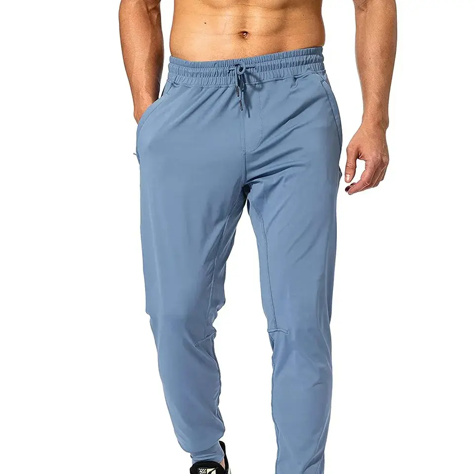 Custom Logo Hoge Kwaliteit Mannen Jogger Broek Katoenen Blanco Joggingbroek Gym Sport Trekkoord Cargo Broek Voor Mannen