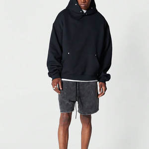 เสื้อมีฮู้ดผ้าฟลีซผ้าฟลีซมีฮู้ดผ้าฟลีซผ้าฝ้ายสไตล์วินเทจ - Product Image 3