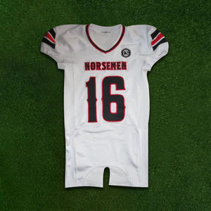 Camiseta de fútbol americano auténtica para niños, tela de poliéster transpirable de calidad superior, superventas, Fútbol auténtico corto - Product Image 4