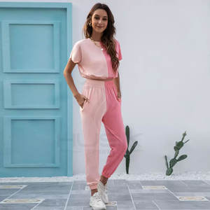 Chándal de moda con hombros descubiertos para mujer, chándal de doble Color, diseño personalizado, precio al por mayor, chándales de nuevo estilo - Product Image 5