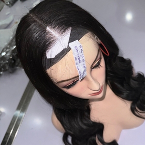 Perruques de couleur naturelle ondulées noires de haute qualité de cheveux humains vietnamiens vrais cheveux humains sans mélange 2025 - Product Image 5