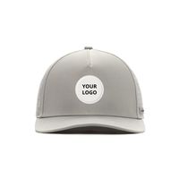 Gorra de Golf de 5 Paneles, Impermeable, Transpirable, de Alto Rendimiento, con Cinta de Costura Personalizada, Parche de Goma Perforado y Ajustable, Venta al Por Mayor de Fábrica