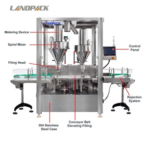 เครื่องบรรจุผงไก่ริมทะเลเครื่องตรวจสอบน้ำหนัก4หัวความเร็วสูง - Product Image 4