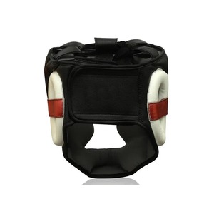 2025 Top vente sur mesure adulte boxe tête garde réglable en cuir équipement d'entraînement - Product Image 3