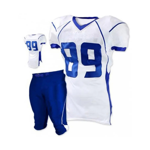 Sublimated Jersey Pants set Custom American Football Uniform Purple Green Men's <b>Athletic</b> Fit Moisture Wicking All Seasons - Product Image 3