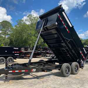 Remorque agricole économique, remorque benne, remorque utilitaire pour tracteur, haute sécurité, garantie 5 ans, barre de remorquage 56m, transport de matériel de construction - Product Image 6
