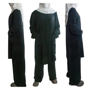 Ensemble de blouses médicales de style islamique pour femmes, respirant, en rayonne douce, uniforme pour le personnel hospitalier - Product Image 3