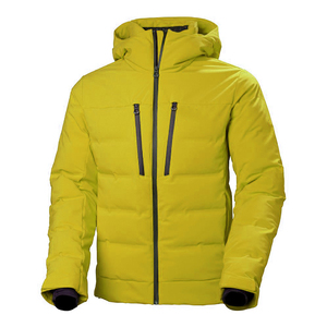 Men winter warm quilted hooded with two dig front pocket puffer padded water resistant packable <b>trench</b> <b>coat</b> jackets - Product Image 1