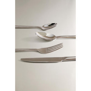 Ensemble de couverts en acier inoxydable poli miroir avec revêtement PVD couleur or, prix le plus bas, cuillère, fourchette, couteau, 10 ensembles MOQ - Product Image 4