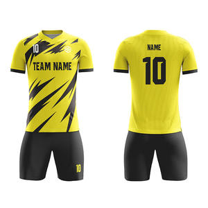 Proveedor de Uniformes de Fútbol Personalizados con Logotipo 100% Poliéster en Pakistán / Nueva Llegada, Uniformes de Fútbol Más Vendidos - Product Image 1