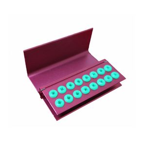 Autoclavable Dental Bur Holder Organizer 16-Hole Bur <b>Sterilization</b> Box with Silicone Ring - Product Image 6
