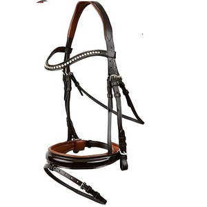 Brida de Cuero para Doma Clásica, Diseño Marrón, Marca D.D - Product Image 3