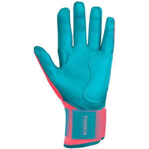 Gants de frappeur à longue manchette en cuir de qualité supérieure anti-dérapant personnalisable jeunesse et adulte Softball gants de frappeur prix de gros - Product Image 2
