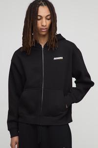 DTF impression sweat à capuche 400 Gsm Boxy poids lourd 100% coton personnalisable impression sweats à capuche prix de gros - Product Image 6