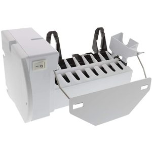Machine à glaçons électrique domestique ERP WR30X10093, forme cube, boîtier en plastique, alimentation manuelle pour eau en bouteille - Product Image 1