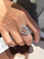Bague de fiançailles et de mariage en diamant de laboratoire de couleur fantaisie, certifiée IGI, luxe, or 18 carats, taille émeraude, bijoux fins sur mesure, vente en gros