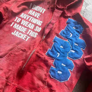 Nouveautés Vêtements pour adultes Personnaliser Sweat à capuche avec logo imprimé bouffant Sweatshirts à capuche et sweatshirts de haute qualité lavés à l'acide avec fermeture éclair complète - Product Image 4