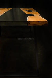 Modern Handmade <b>Epoxy</b> Dining <b>Table</b> Stylish Furniture <b>for</b> Kitchen & Dining Room on Sale by Crafts Galore - Product Image 4