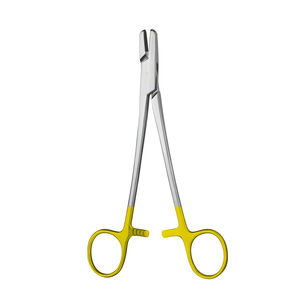 Fórceps de quirófano ortopédicos veterinarios BERRY DUROGRIP hechos a medida de 185mm y 7,14 pulgadas, Manual de Soporte de aguja de alambre TC recto - Product Image 6