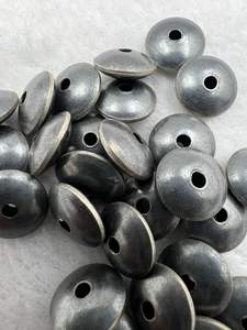 Nueva tendencia hermosa Navajo plata con cuentas hechas a mano Navajo cuentas sueltas plata esterlina pulsera y collar regalo para ella - Product Image 2