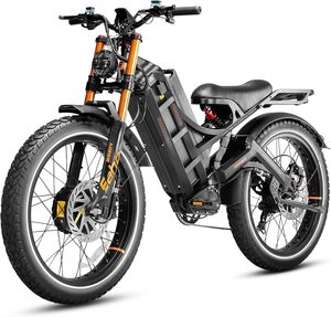 Vélo électrique 2025 EAHORA-ROMEO E RIDE PRO-SS 3.0 5000W pour adultes, 50 mph, 60V 80Ah, double moteur, vélo tout-terrain - Product Image 2