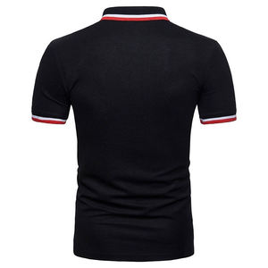 Polos hechos a medida para hombre, nuevos polos de verano de Color sólido para hombre, manga corta, transpirables, marca anti-pilling, polos de talla grande para hombre - Product Image 5