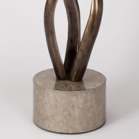 Sculpture artisanale moderne en métal pour la décoration intérieure, Art personnalisable pour Salon, Bureau, Chambre, Style Antique