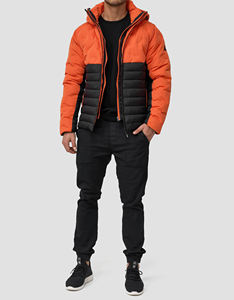Chaqueta de Plumón Personalizada al por Mayor para Hombre, Chaqueta de Invierno 2024 de Alta Calidad, Chaqueta de Invierno Acolchada con Capucha para Hombre - Product Image 1