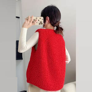 Chaleco de Forro Polar sin Mangas Personalizable al por Mayor para Mujer con Cremallera - Servicio OEM de Alta Calidad - Product Image 2