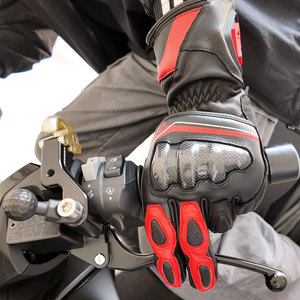 Guantes de Ciclismo Nexus Fabrica de Cuero con Dedos Completos, Cierre de Gancho y Bucle, Protección de Nudillos de Carbono, CE, Resistentes al Viento y UV para Ciclismo de Verano - Product Image 2