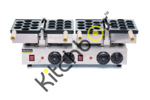 Gaufrier industriel commercial Kitchbox en noyer (20 pièces) - Product Image 2