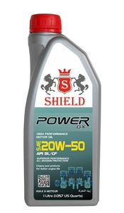 SHIELD SAE 20W50 API SL/CF ACEITE DE MOTOR 4 T JASO MA2 ACEITE DE MOTO - Product Image 3