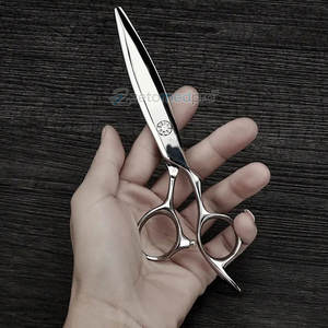 Ciseaux professionnels en acier inoxydable 440C pour la coupe de cheveux en salon et à domicile Ciseaux en acier inoxydable 440C - Product Image 4