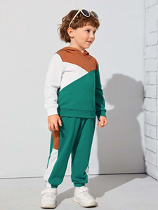 Conjunto de Dos Piezas de Sudadera con Capucha y Pantalones Deportivos Casuales para Adultos, Personalizado, de Algodón Suave, Unisex - Product Image 5