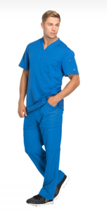 Hauts à manches courtes personnalisés pantalons longs uniformes d'infirmière d'hôpital médical hommes femmes ensemble de gommages d'infirmière - Product Image 4