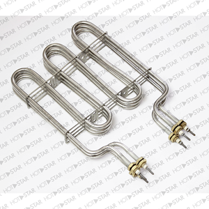 Calentador de agua de pasta Cr-Ni de acero inoxidable para cocina industrial 5.4KW 3X18KW 325X165MM OEM Hotstar 624-1 - Product Image 1